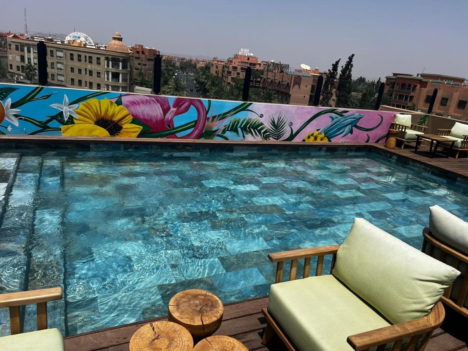 Hotel Le Rocher Marrakech Marraquexe Exterior foto