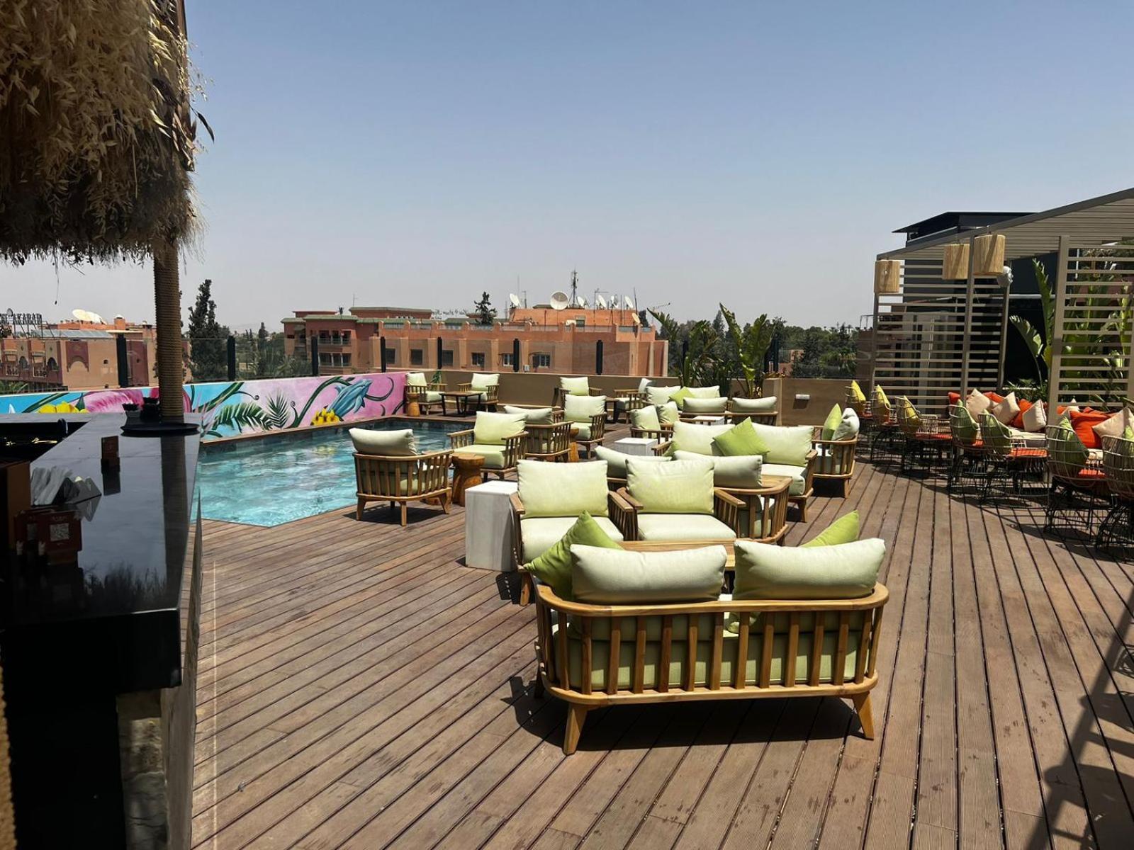 Hotel Le Rocher Marrakech Marraquexe Exterior foto