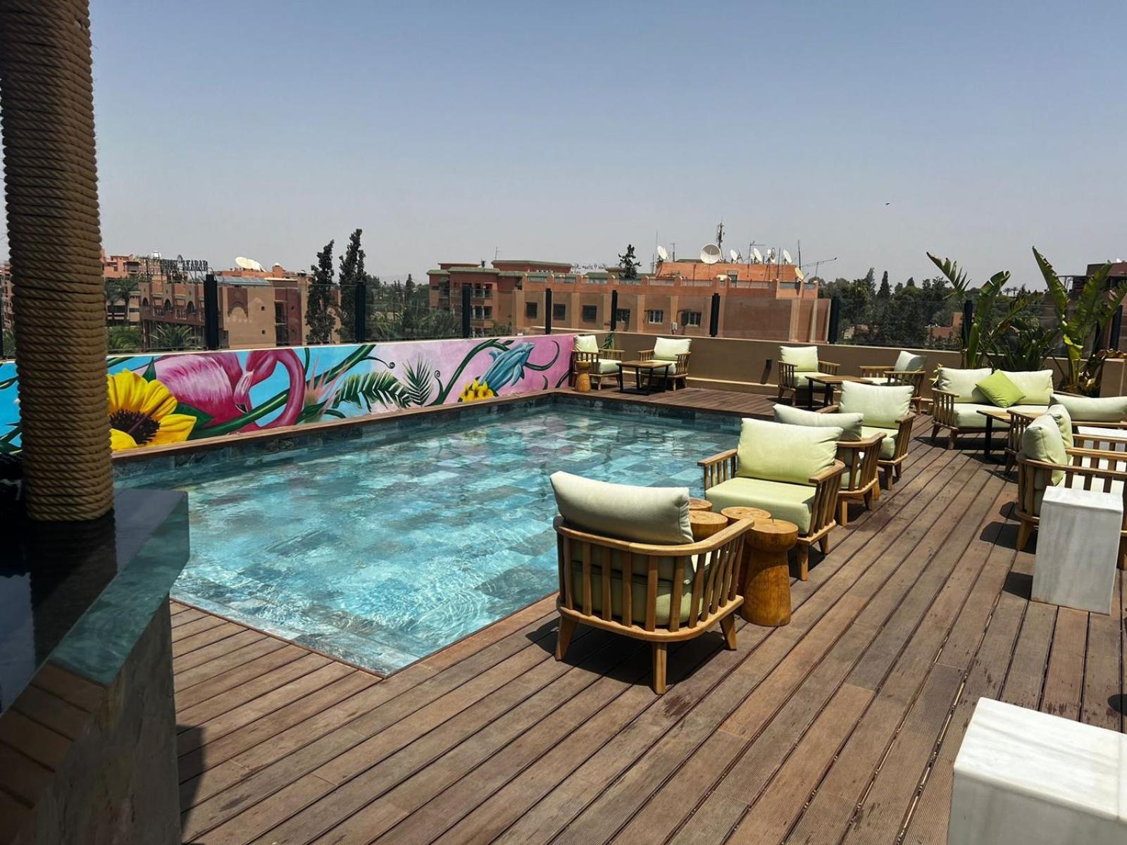 Hotel Le Rocher Marrakech Marraquexe Exterior foto
