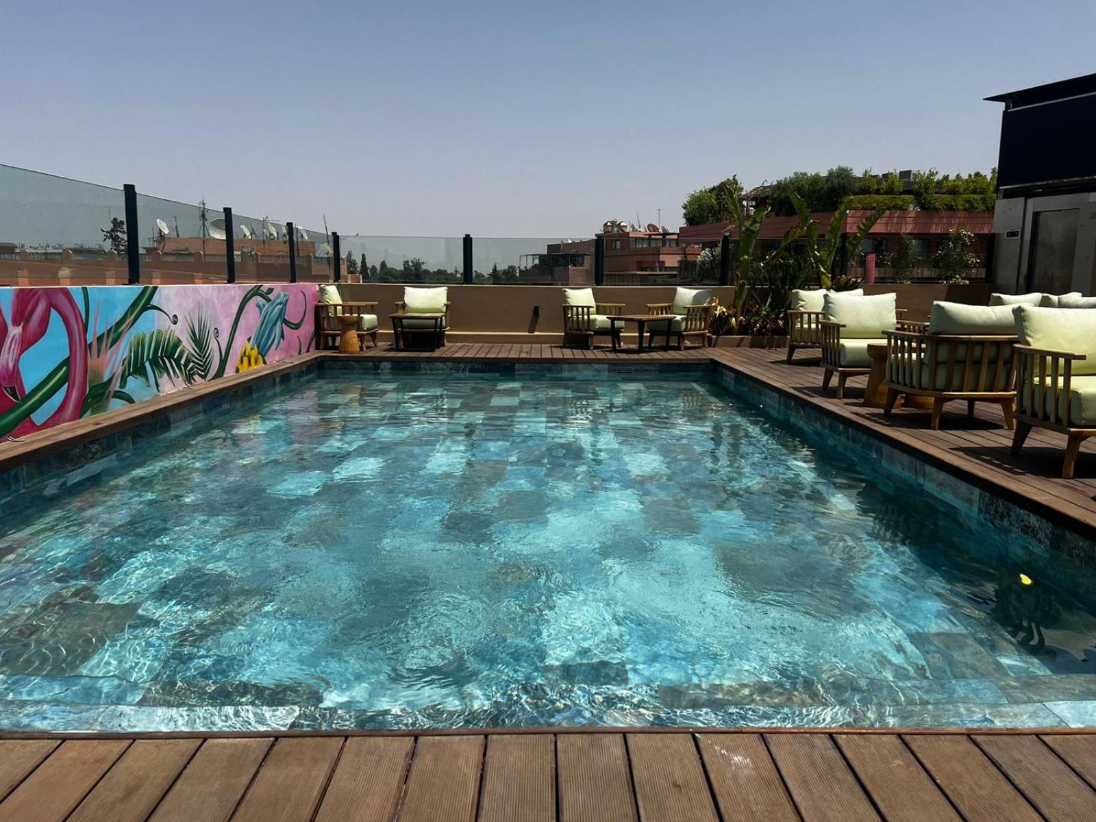 Hotel Le Rocher Marrakech Marraquexe Exterior foto